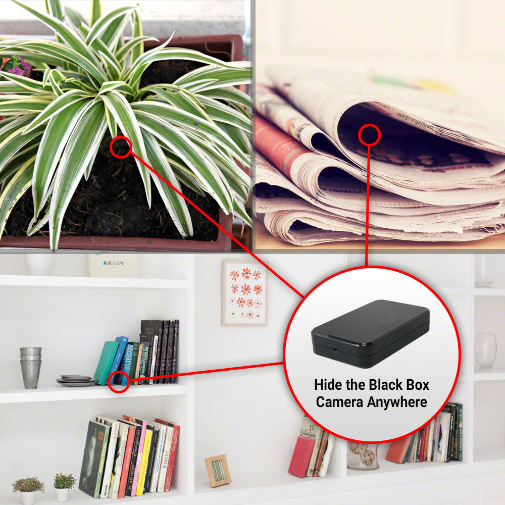 WiFi Black Box Camera 1080P High Resolution Remote Access Live View