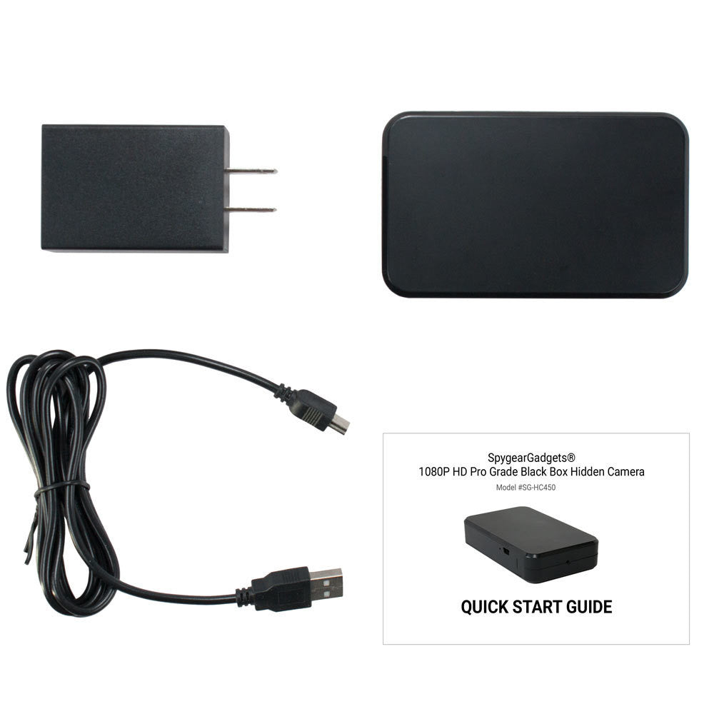 WiFi Black Box Camera 1080P High Resolution Remote Access Live View