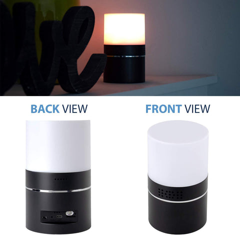 Wi-Fi Multi Color Lamp Hidden Nanny Camera IR Night Vision Motion Activated