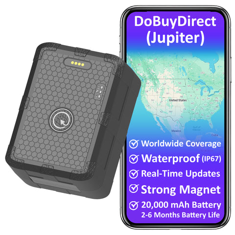 20,000 mAh + 1 Year Worlwide Plan - Magnetic GPS Tracker | Up to 6 Months Battery
