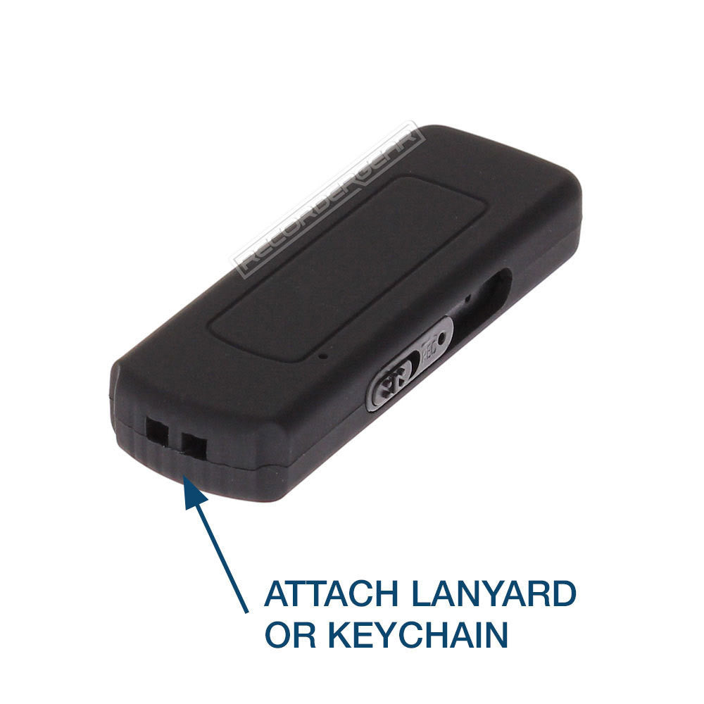 USB Voice Activated Digital Audio Recorder / 20-24 Hours (4GB)