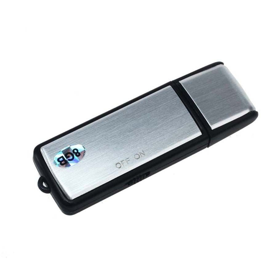 USB Digital Audio Voice Recorder 8GB / 10-17 Hours Battery Life