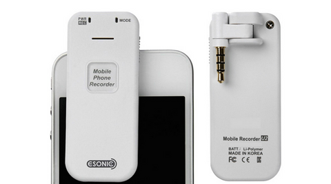 Cell Phone Mobile Voice Call Recorder iPhone Android (20hr Battery + 144hr Capacity)